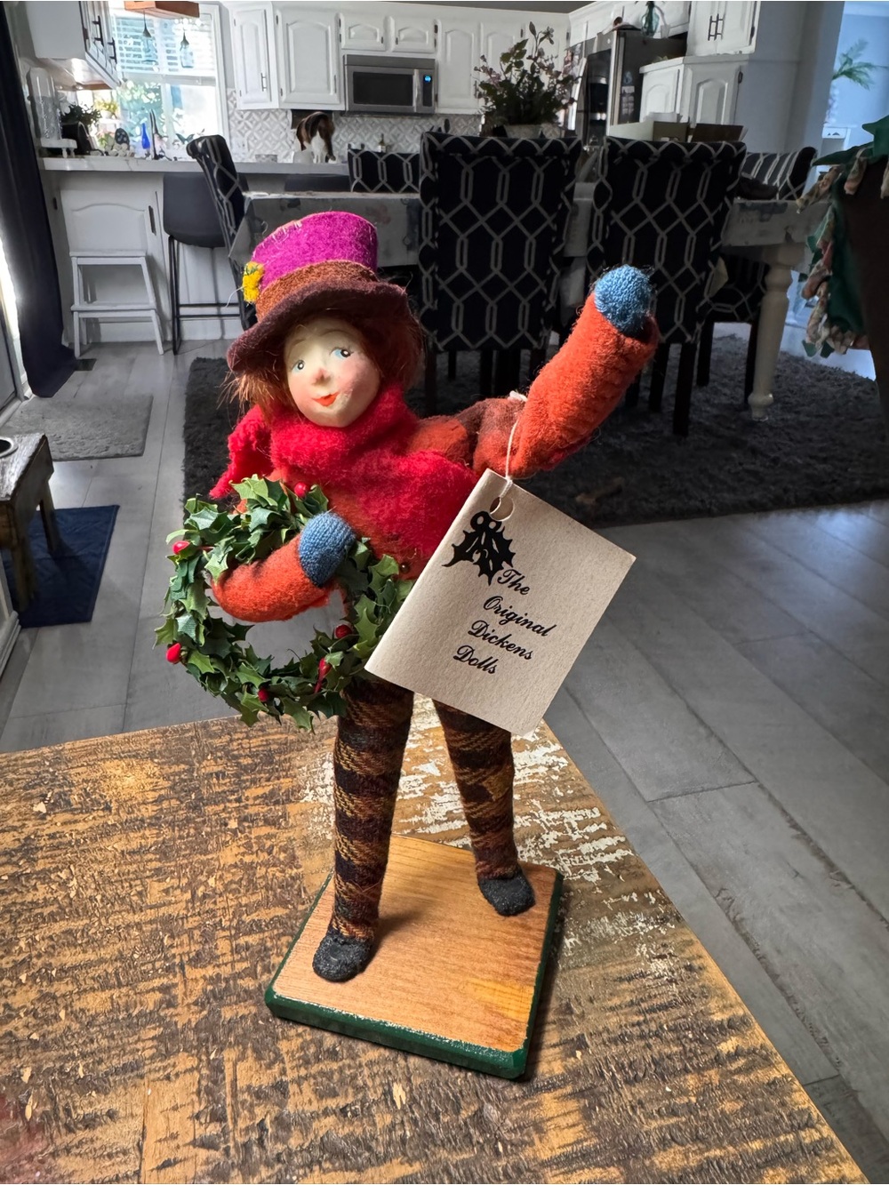 Original Dicken’s - London Street Urchin - Handmade Cmas Caroler by Hanna Mendus